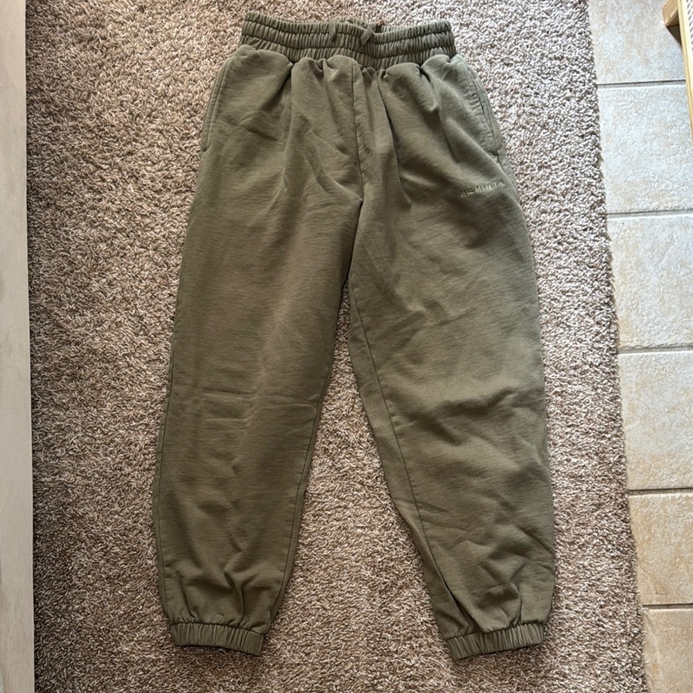 Olive Green Jogger Pants